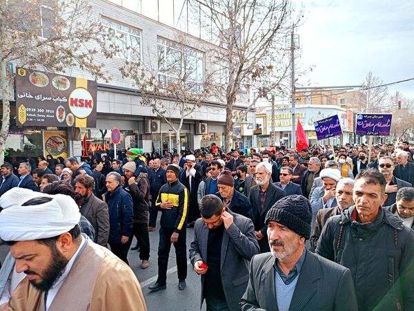 تشییع با شکوه شهید جوادحسن زاده شهید مرزبانی فراجا