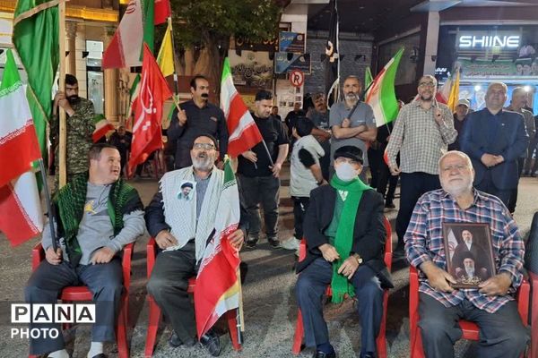فیروزکوه در صدمین شب استقامت