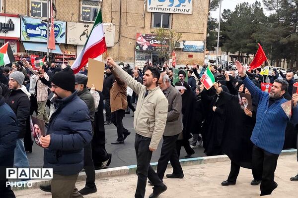 راهپیمایی روز قدس در شهرک واوان اسلامشهر 