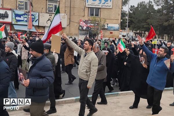 راهپیمایی روز قدس در شهرک واوان اسلامشهر 
