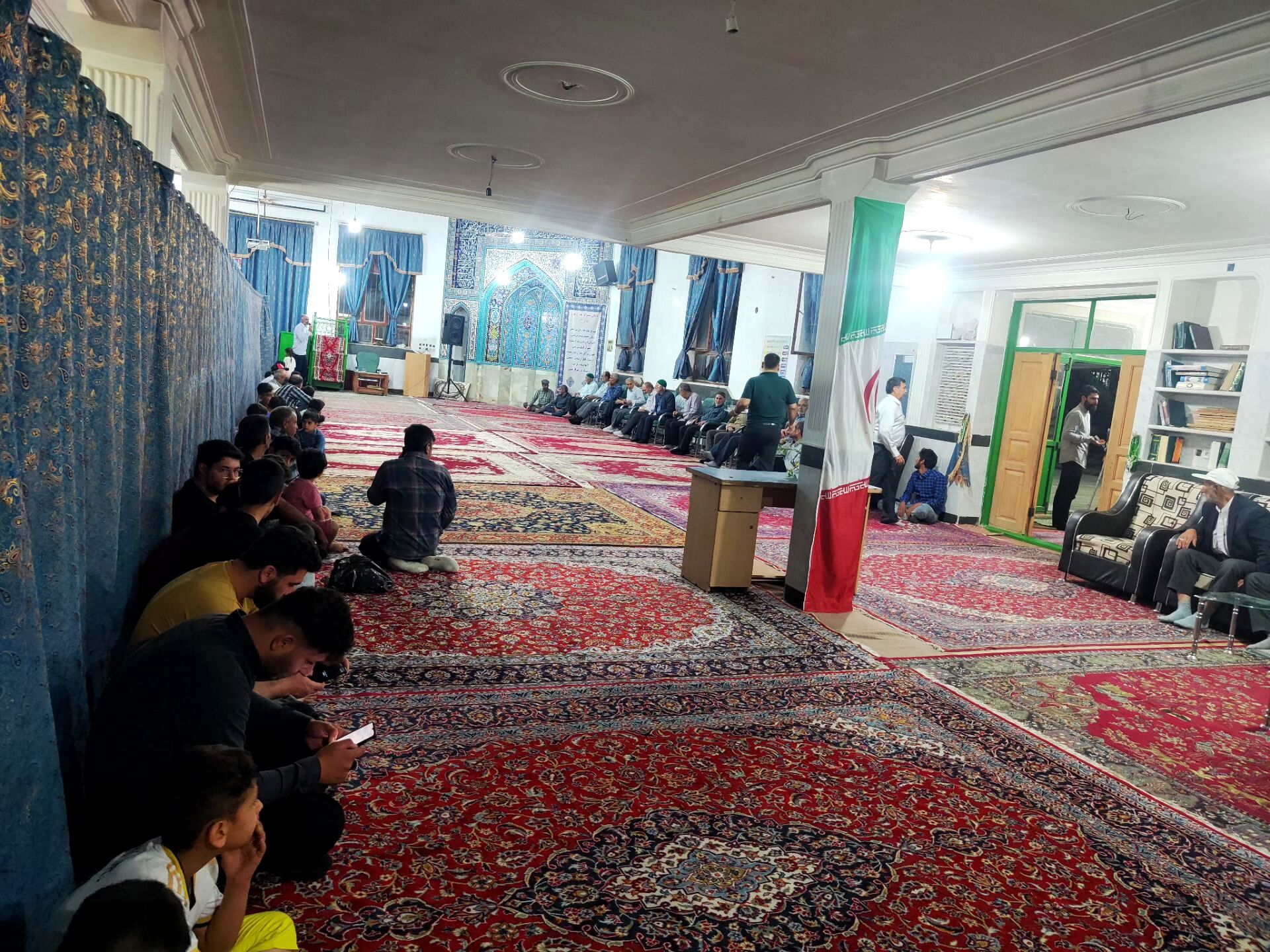 مراسم عید غدیر در مسجد امام خمینی (ره) شهرستان شیروان