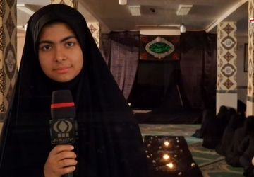 برگزاری مراسم شهادت حضرت فاطمه(س) در دبیرستان فرزانگان ۲