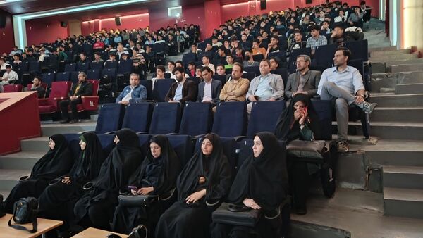 آیین نواخته شدن زنگ پدافند غیر عامل در ناحیه 7 مشهد