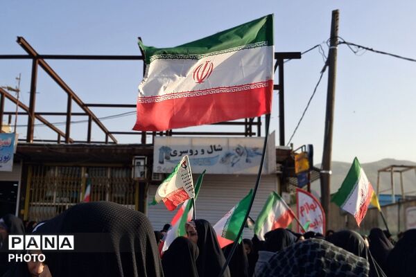 نمایش عظیم اقتدار جان‌فدایان ایران امام رضایی در باشت