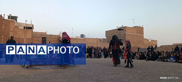 مراسم تعزیه‌خوانی در شهرستان خلیل‌آباد