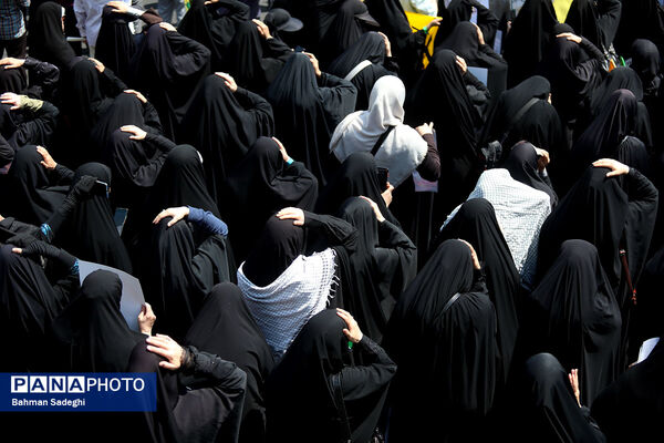 راهپیمایی مردمی علیه تهاجم رژیم صهیونیستی به ایران - تهران
