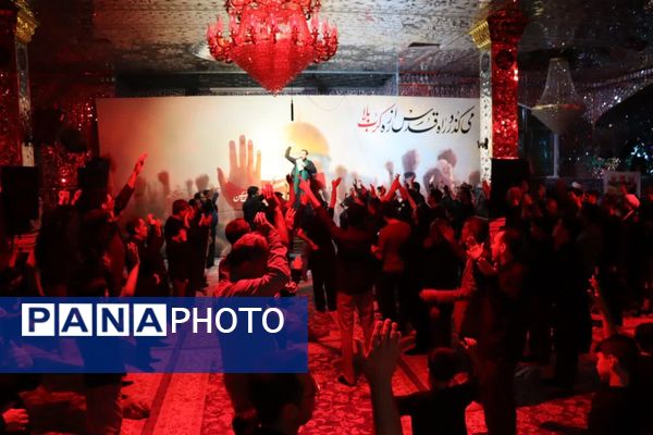 عزاداری شب های محرم در هیات حسین جان بجنورد 