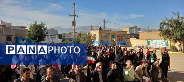 مراسم نکوداشت هفته پدافند غیرعامل در مدارس شهرستان هلیلان