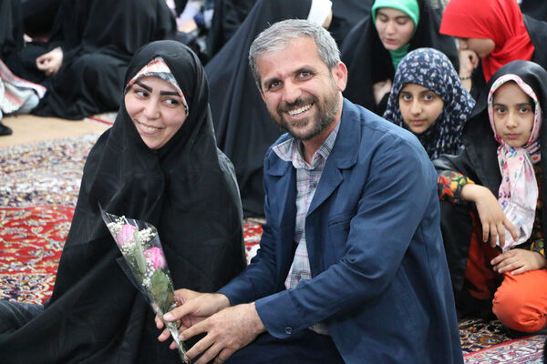 جشن ازدواج مسجدی 132 زوج جوان در قم - 2
