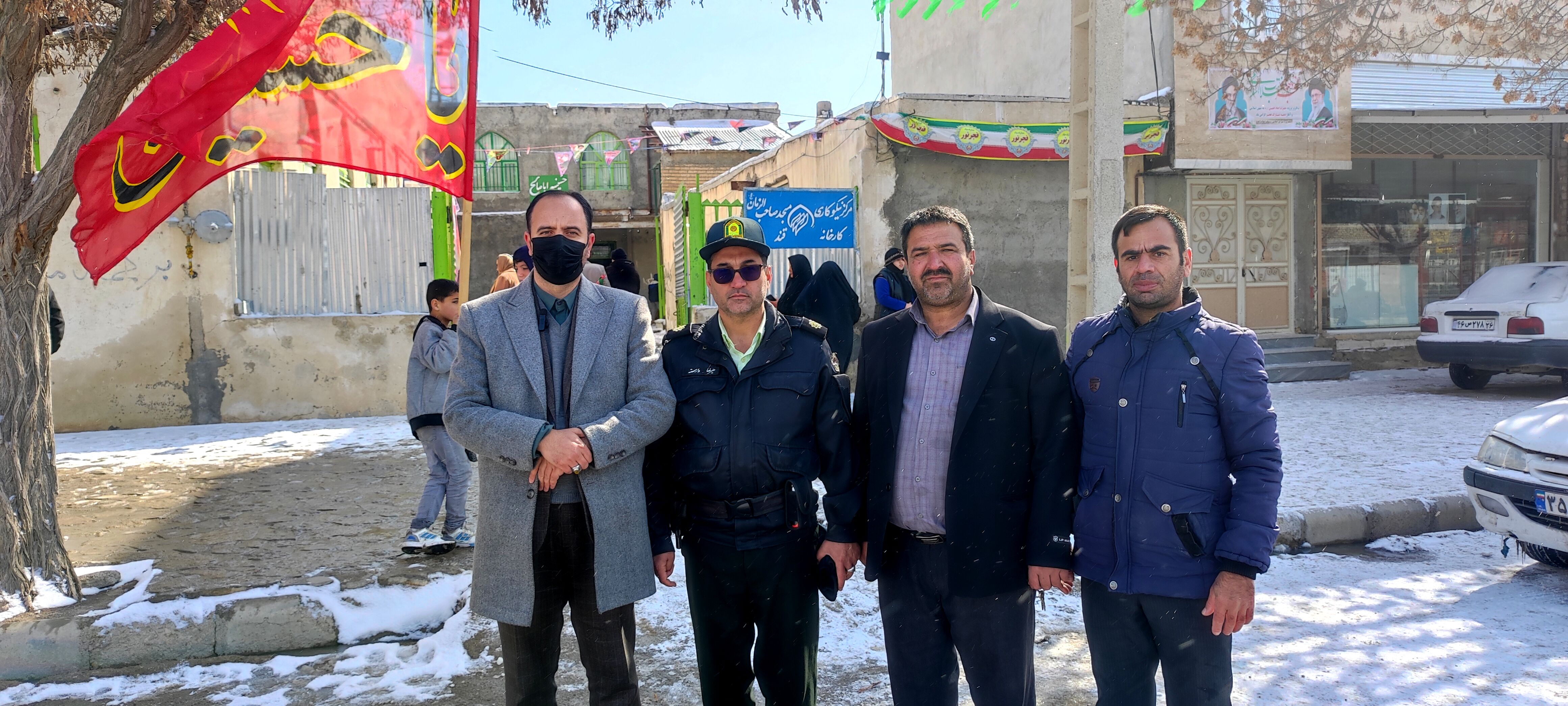 راهپیمایی ۲۲بهمن در روستای اسلام آباد شیروان