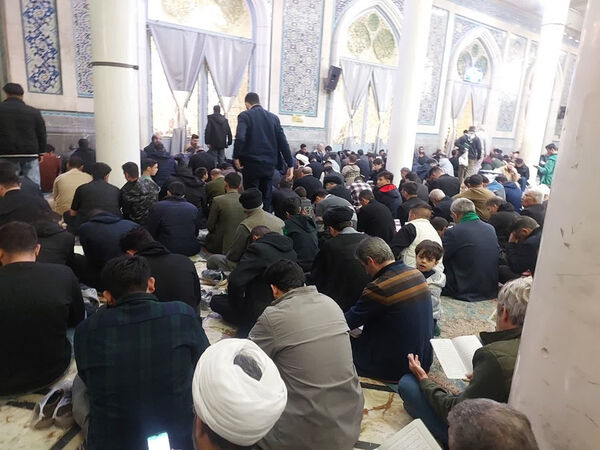 مراسم احیاء سومین شب قدر در حرم حضرت معصومه(س)