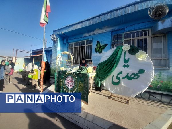 جشن نیمه شعبان در مدرسه شهید محمد حسین الیشه 