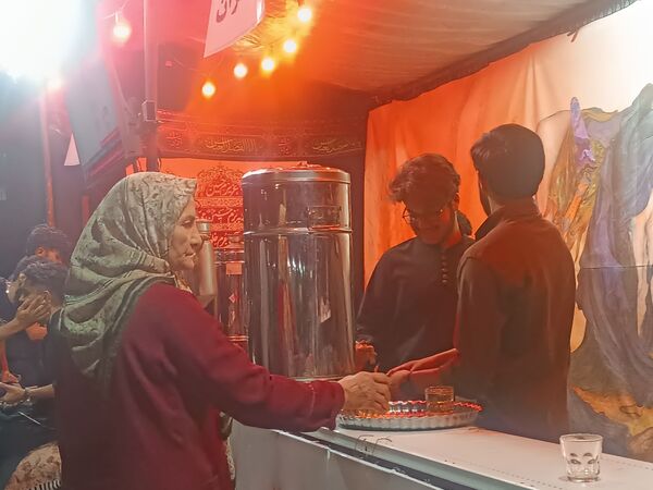 روایتی از چایخانه جوانان مهدوی در پارک ارغوان نیشابور 