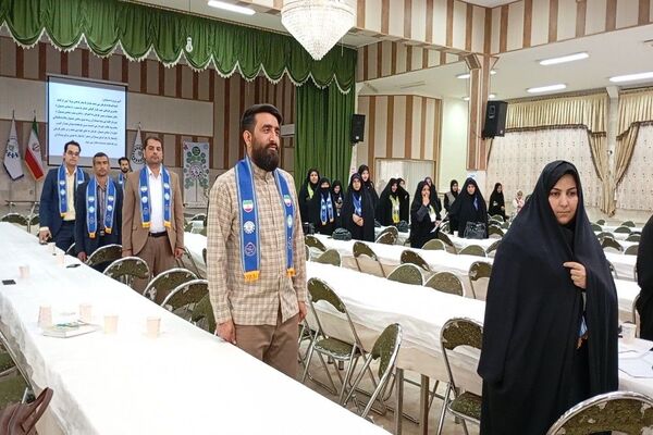 گردهمایی بیست و پنجمین سالروز  تاسیس سازمان دانش‌آموزی خراسان رضوی در اردوگاه باغرود نیشابور