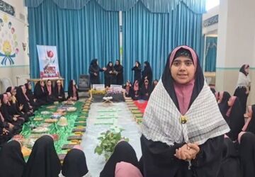 برگزاری محفل انس با قرآن به یاد شهیدان منتظرقائم و حاجی‌زاده در مدرسه قرآنی اکبرزاده