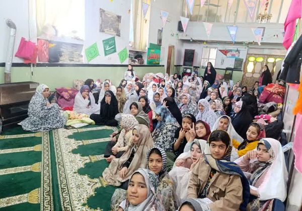 مراسم باشکوه اعتکاف در مسجد امام حسین(ع) کاشمر فدافن