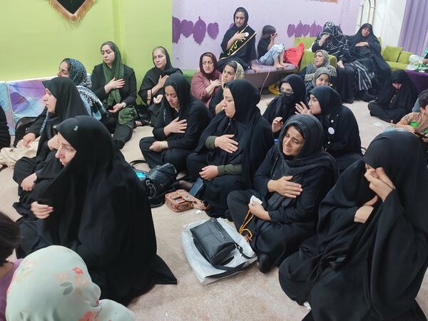 مراسم سوگواری ابا عبدالله الحسین در قائمشهر