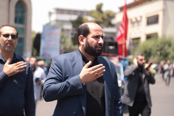 برپایی دسته عزاداری اداره‌کل آموزش و پرورش شهر تهران 
