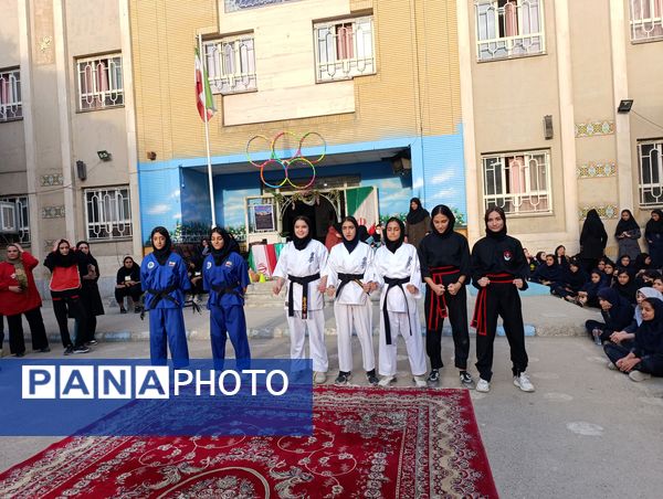 المپیاد ورزشی درون مدرسه ای در دبیرستان سروقد