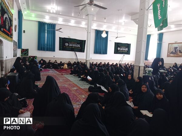 حضور پرشور و پر رنگ فرهنگیان جاجرم  در عزای رهبر شهید 