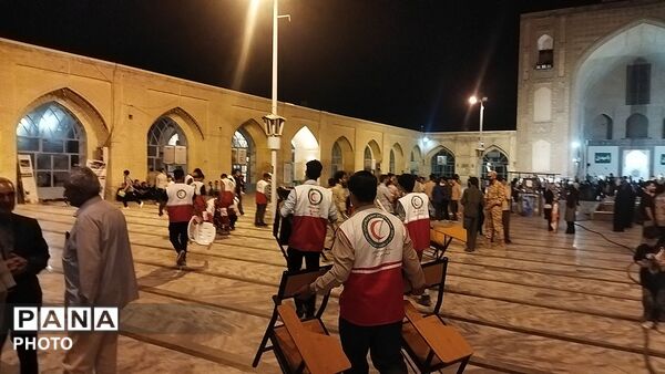 حضور جمعیت هلال احمر دراجتماعات مردمی 