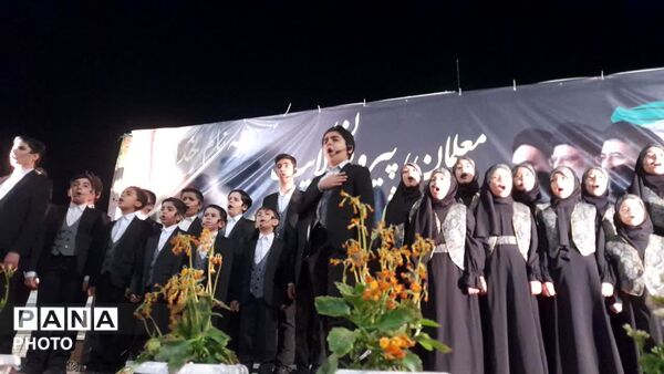حضور حماسی مدارس قم در تجمعات شبانه آستان مقدس امامزاده موسی مبرقع(ع)