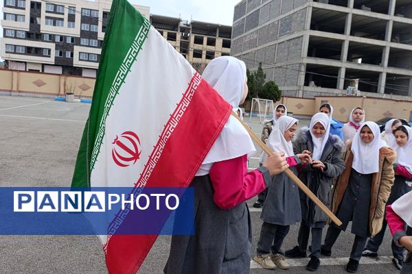 طنین زنگ انقلاب در مدارس شهرستان شهریار 