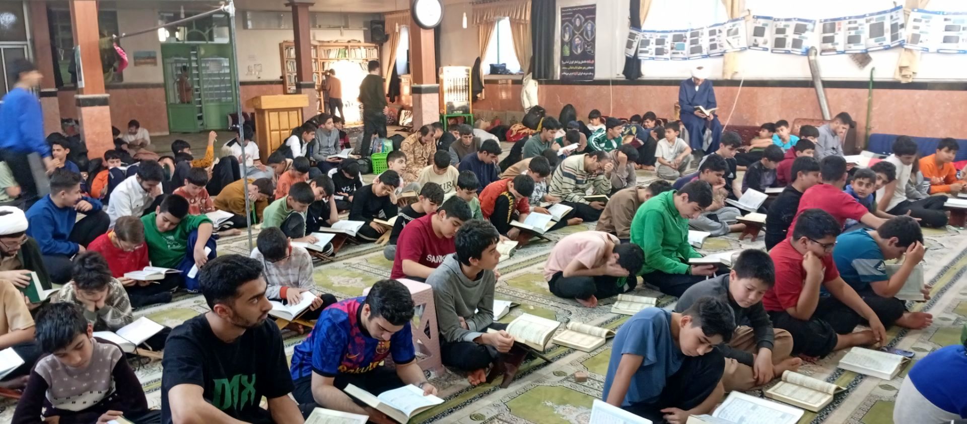 لحظات ناب روز سوم اعتکاف پسران آشخانه 