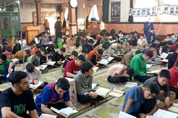 لحظات ناب روز سوم اعتکاف پسران آشخانه 