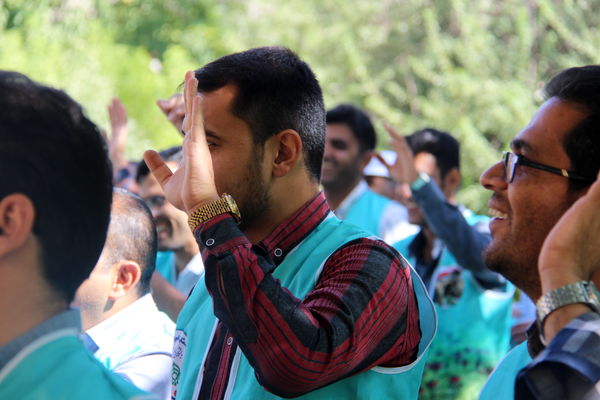 پذیرش و آیین صبحگاه دوره توانمندسازی مربیان پیشتاز استان چهارمحال و بختیاری