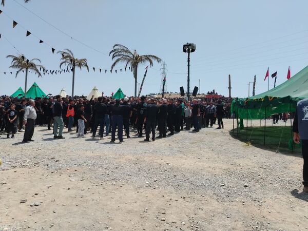 مراسم تعزیه‌خوانی در شهر طاقانک