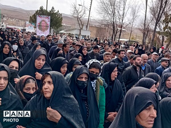 باز هم خون مقدس شهید همه را برای بدرقه فرا خواند