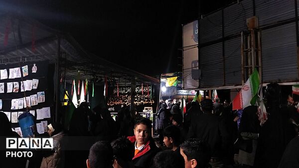 گذری بر فعالیت موکب مردمی پارک دانشجو در پانزدهمین شب از سال ۱۴۰۵ 