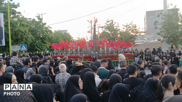 حرکت کاروان نمادین عاشورایی  فرخشهر