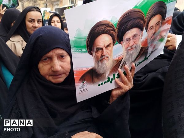حماسه سازی مردم مقتدر و ولایتمدار شهرستان نیشابور در راهپیمایی روز قدس