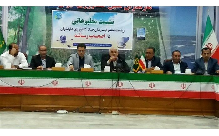 کم‌آبی ۵۰ هزار هکتار از زمین‌های کشاورزی مازندران