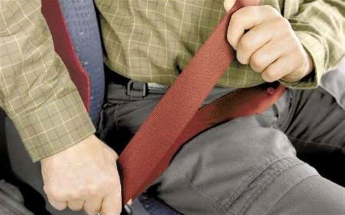 کاهش ۴۷ درصدی تخلف کمربند ایمنی طی ۵ سال گذشته