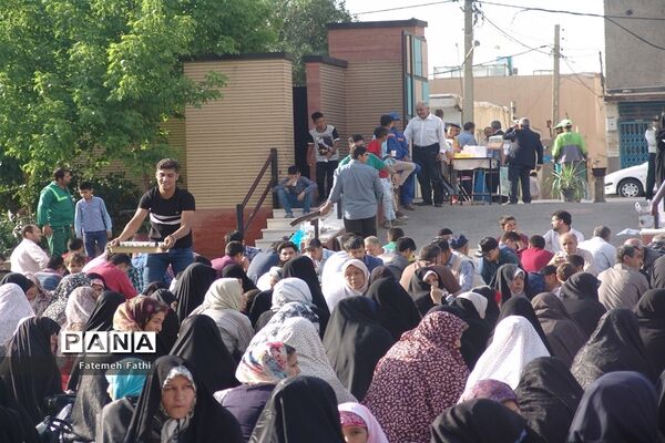 برگزاری مراسم نماز عید فطر در چهاردانگه