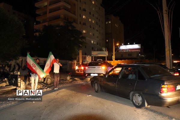شادی مردم ارومیه پس از برد مراکش