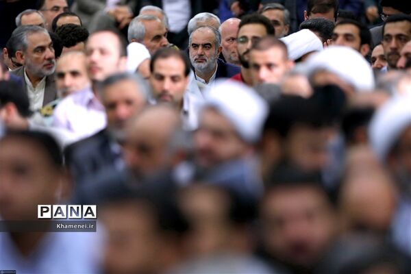 دیدار مسئولان نظام و سفرای کشورهای اسلامی با رهبر معظم انقلاب
