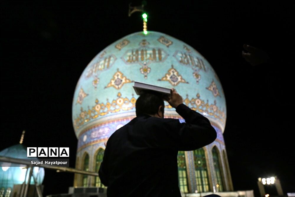 احیا شب ۲۱ ماه مبارک رمضان در مسجد مقدس جمکران