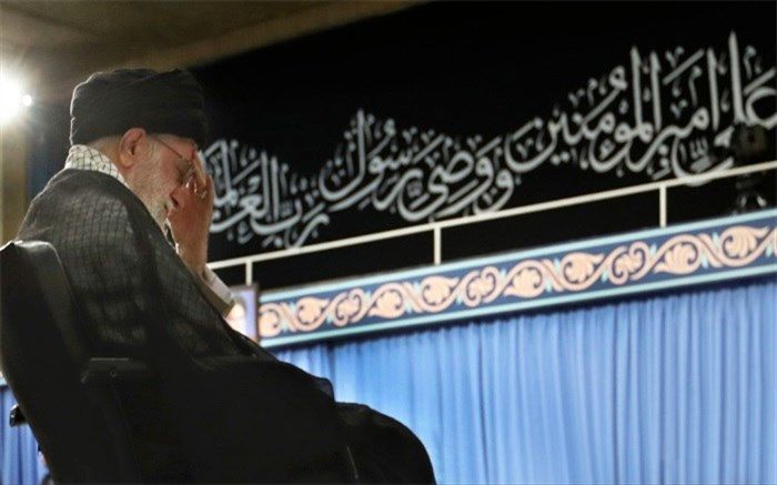 سوگواری شهادت امام علی(ع) در حضور رهبر معظم انقلاب برگزار شد
