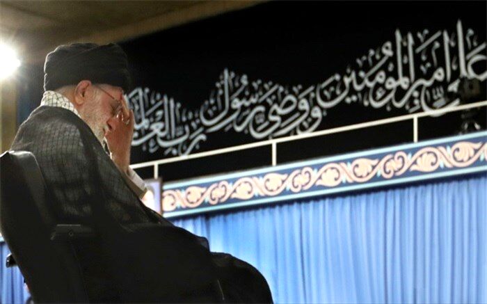 سوگواری شهادت امام علی(ع) در حضور رهبر معظم انقلاب برگزار شد