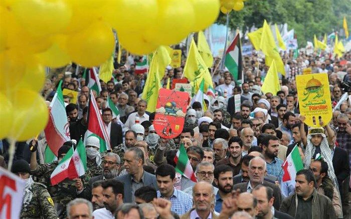 مسیرهای چهارگانه راهپیمایی روز جهانی قدس در رشت اعلام شد