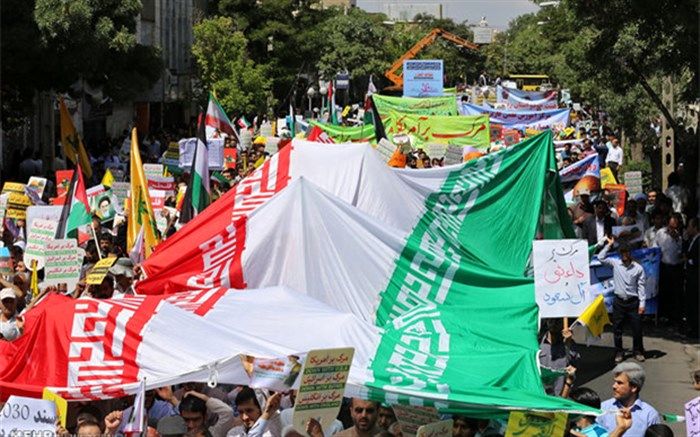 دعوت از مردم برای شرکت در راهپیمایی روزجهانی قدس