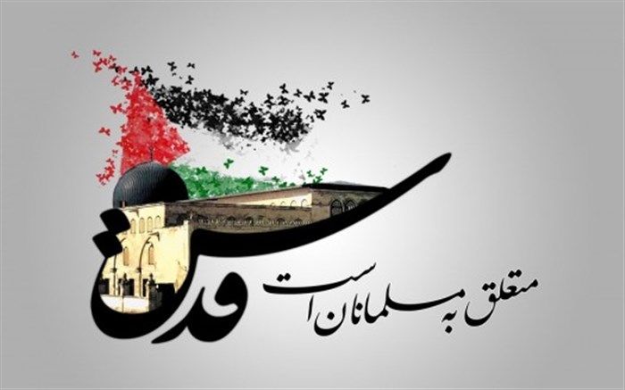 برپایی کارگاه هنری در مسیر راهپیمایی «روز قدس»