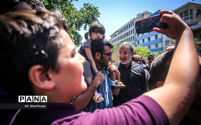 حضور وزیر آموزش و پرورش در چهلمین مراسم راهپیمایی روز قدس+ تصاویر