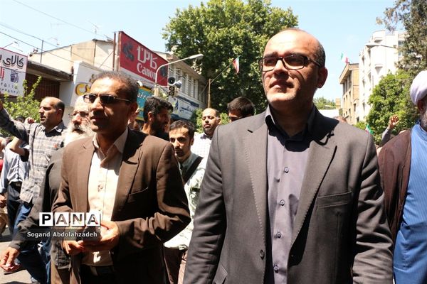 راهپیمایی روز قدس در ساری