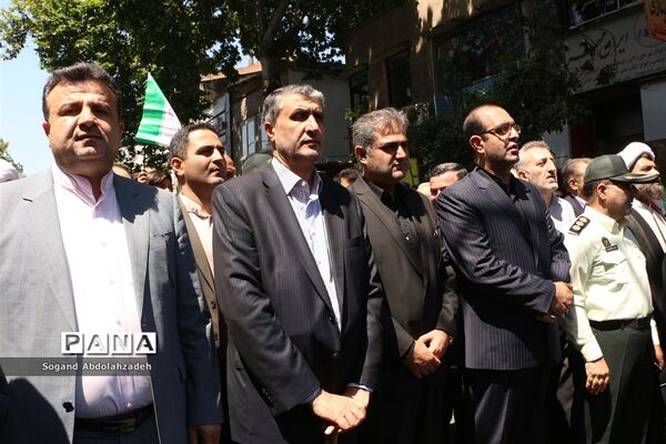 راهپیمایی روز قدس در ساری