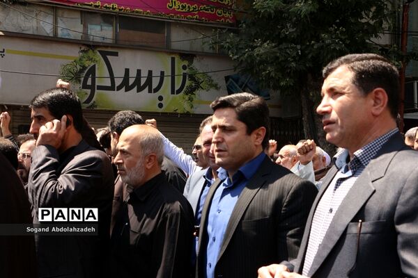 راهپیمایی روز قدس در ساری